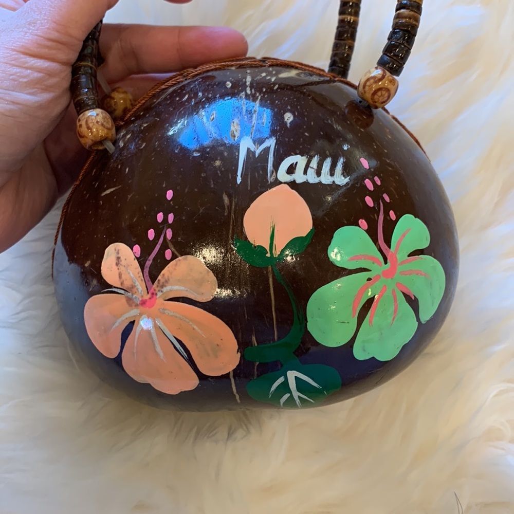 ♥️SOLD♥️Hawaiian Coconut shell bag - Picture 2 of 5